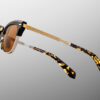 Sunglasses Model Sartre in color Tokyo with brown lenses from Jacques Marie Mage