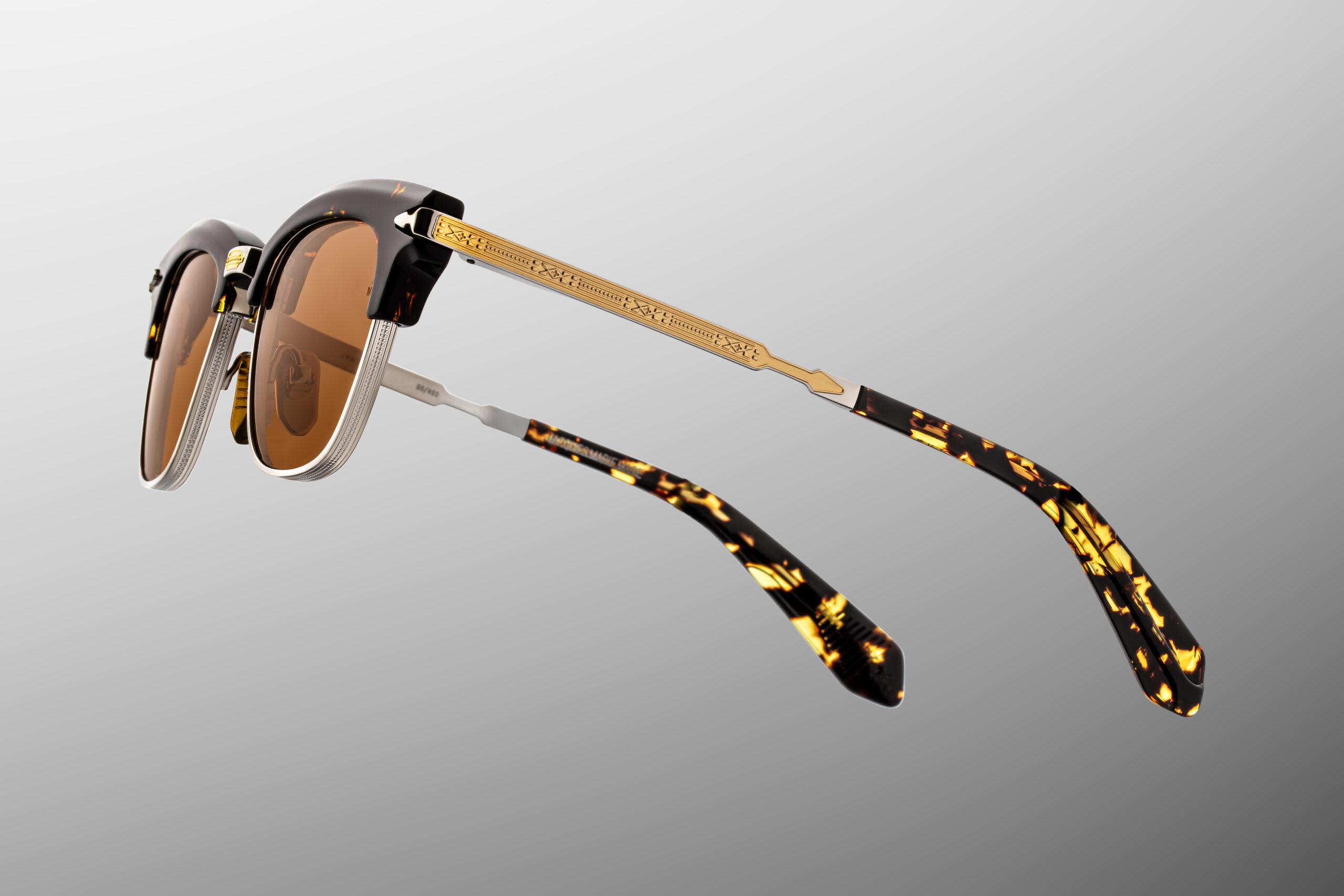 Sunglasses Model Sartre in color Tokyo with brown lenses from Jacques Marie Mage