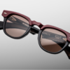 Sunglasses Model Wahkan in color Bordeaux Empire with Clay lenses from Jacques Marie Mage's Last frontier collection