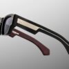 Sunglasses Model Zimmerman in Color Bloodstone with Jet lenses from Jacques Marie Mage