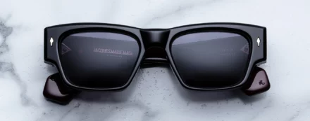 Sunglasses Model Zimmerman in Color Bloodstone with Jet lenses from Jacques Marie Mage
