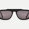 Sunglasses Model George V in Color Black with Storm lenses from Ahlem