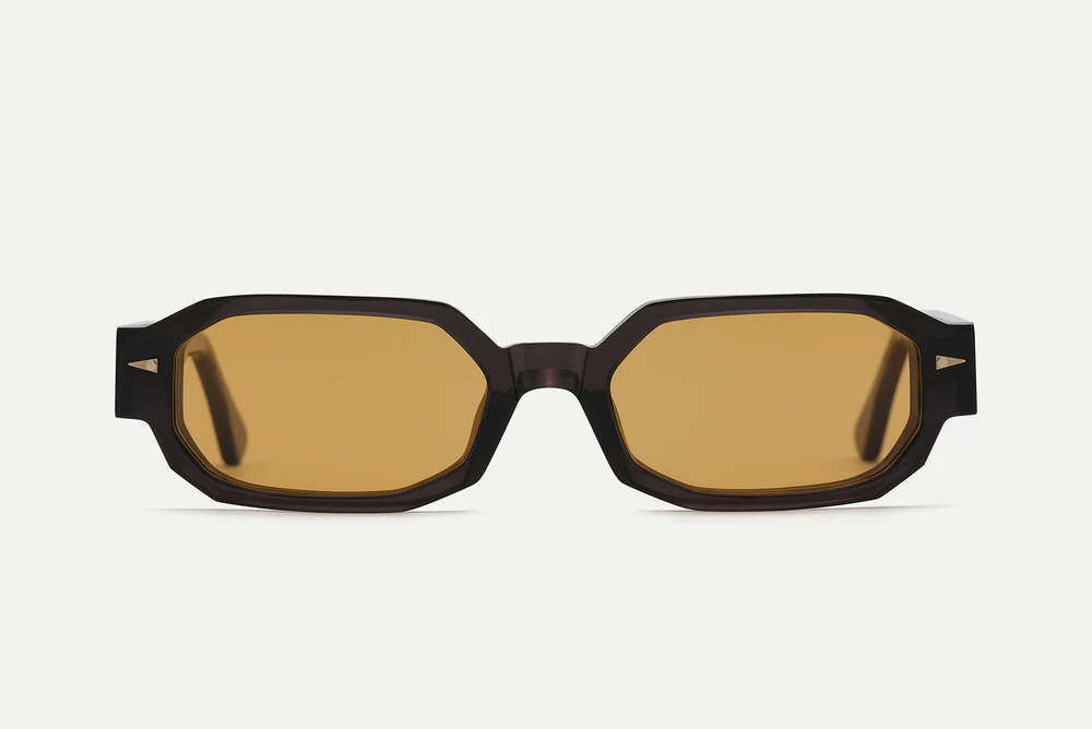 Sunglasses Model Jules in color Darklight with Yellow lenses from Jacques Marie Mage