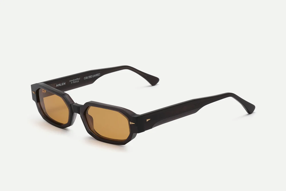 Sunglasses Model Jules in color Darklight with Yellow lenses from Jacques Marie Mage