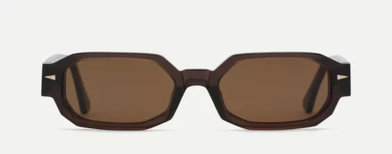 Sunglasses Model Jules in color Mokalight with Brown lenses from Jacques Marie Mage