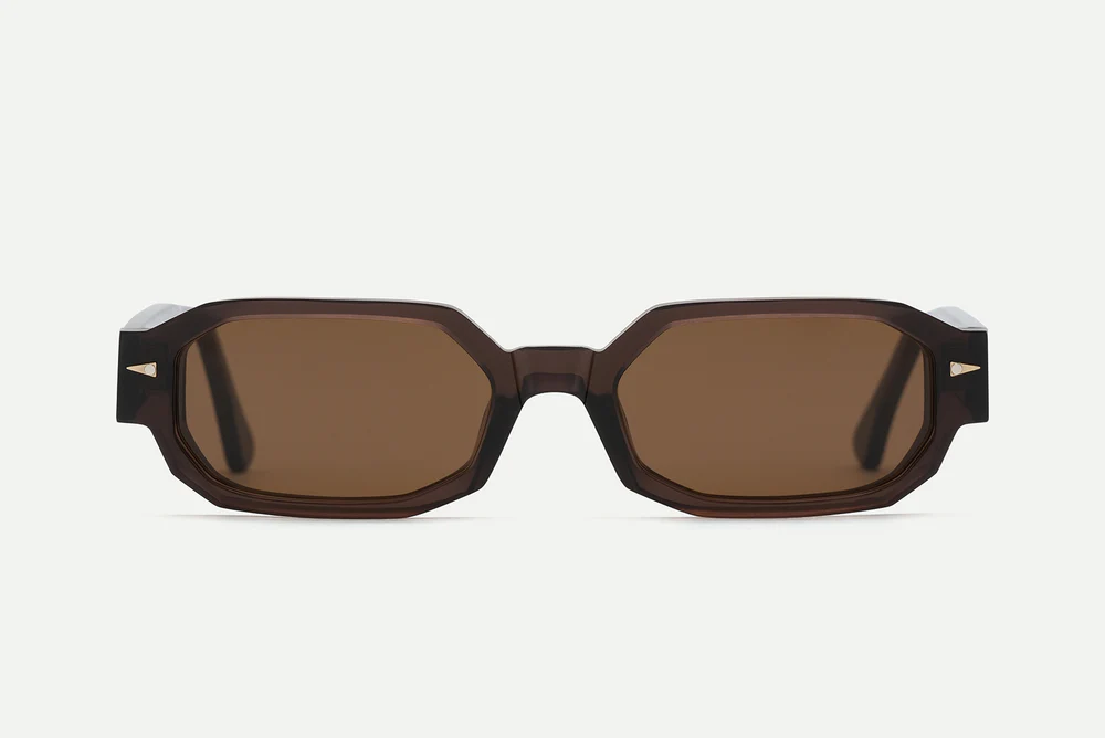 Sunglasses Model Jules in color Mokalight with Brown lenses from Jacques Marie Mage