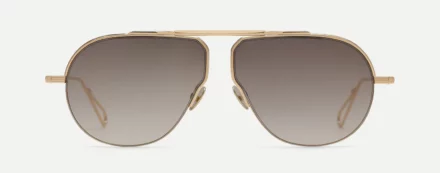 Sunglasses Model Laplace in Color Champagne with rain Gradient lenses from Ahlem