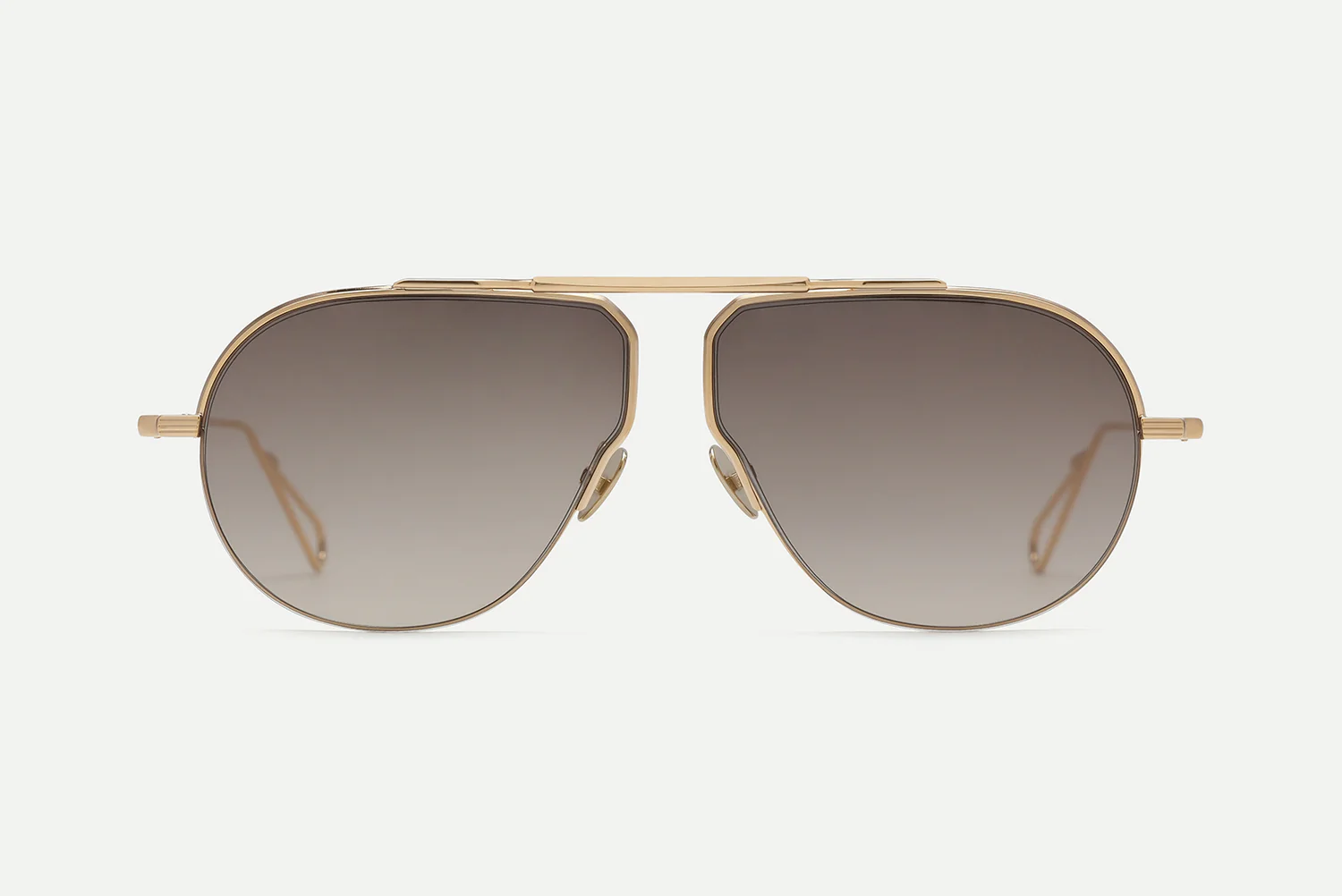 Sunglasses Model Laplace in Color Champagne with rain Gradient lenses from Ahlem