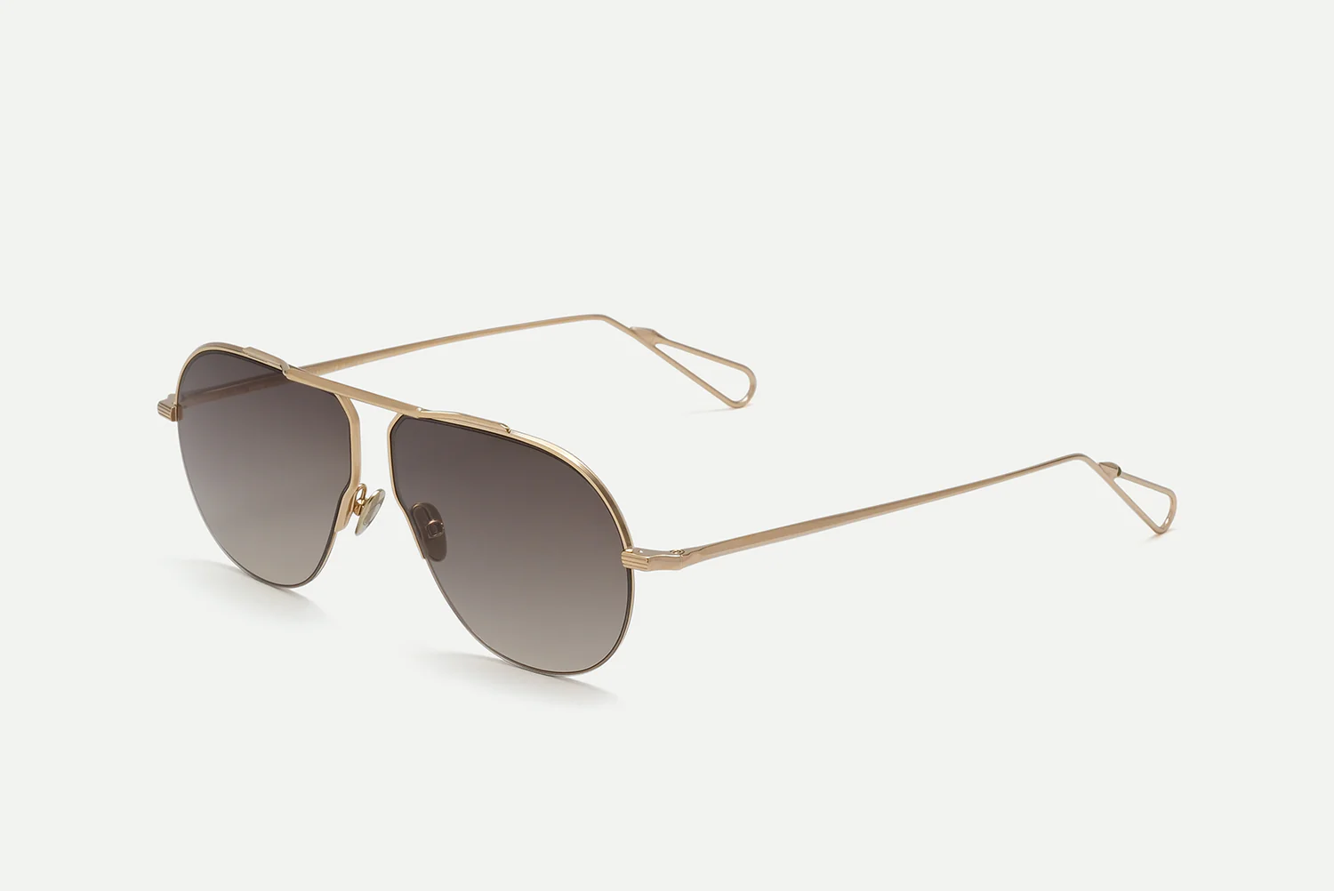 Sunglasses Model Laplace in Color Champagne with rain Gradient lenses from Ahlem