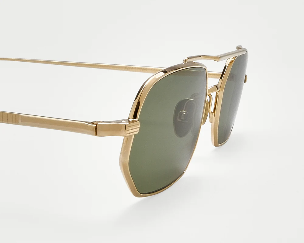 Sunglasses Model Pont Lincoln with Khaki Light lenses from Ahlem