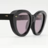 Sunglasses Model Prairie in Color Black with Lilac lenses from Ahlem