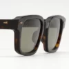 Sunglasses Model Rive Gauche in Color Dark Turtle with Khaki Light lenses from Ahlem