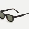 Sunglasses Model Rive Gauche in Color Dark Turtle with Khaki Light lenses from Ahlem
