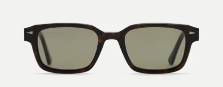 Sunglasses Model Rive Gauche in Color Dark Turtle with Khaki Light lenses from Ahlem