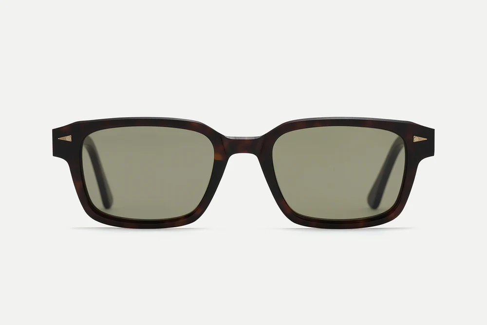 Sunglasses Model Rive Gauche in Color Dark Turtle with Khaki Light lenses from Ahlem