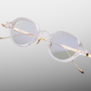 Optical Frame Model Clark in Color Cameo with Superlight Blue lenses from Jacques Marie Mage