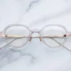 Optical Frame Model Clark in Color Cameo with Superlight Blue lenses from Jacques Marie Mage
