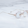 Optical Frame Model Clark in Color Cameo with Superlight Blue lenses from Jacques Marie Mage