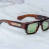 Sunglasses Model Donat in Color Zoltar with Vintage Green lenses from Jacques Marie Mage