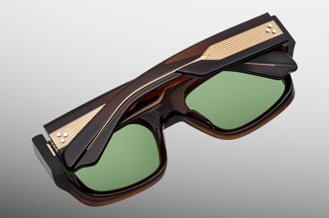 Sunglasses Model Donat in Color Zoltar with Vintage Green lenses from Jacques Marie Mage