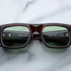 Sunglasses Model Donat in Color Zoltar with Vintage Green lenses from Jacques Marie Mage