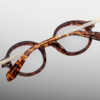 Optical Frame Model Hartigan in Color Argyle with Superlight Bronze lenses from Jacques Marie Mage
