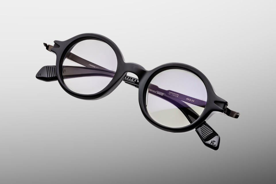 Optical Frame Model Hartigan in Color Phantom with Superlight Gray lenses from Jacques Marie Mage