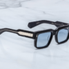 Sunglasses Model Hemmings in Color Obscure with Serene Gradient lenses from Jacques Marie Mage sunglasses collection