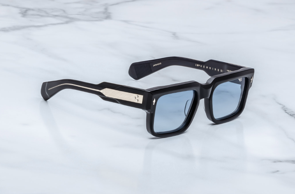 Sunglasses Model Hemmings in Color Obscure with Serene Gradient lenses from Jacques Marie Mage sunglasses collection