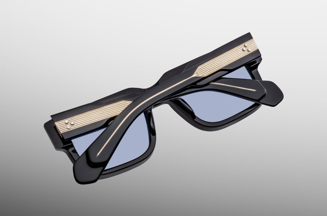 Sunglasses Model Hemmings in Color Obscure with Serene Gradient lenses from Jacques Marie Mage sunglasses collection