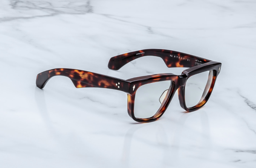 Sunglasses Model Hyannis in Color Tenace with Light Bottle Green lenses from Jacques Marie Mahge