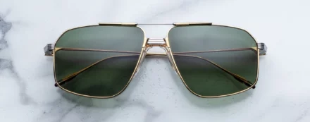 Sunglasses Model Jagger in Color Musket with Moss Gradient lenses from Jacques Marie Mage