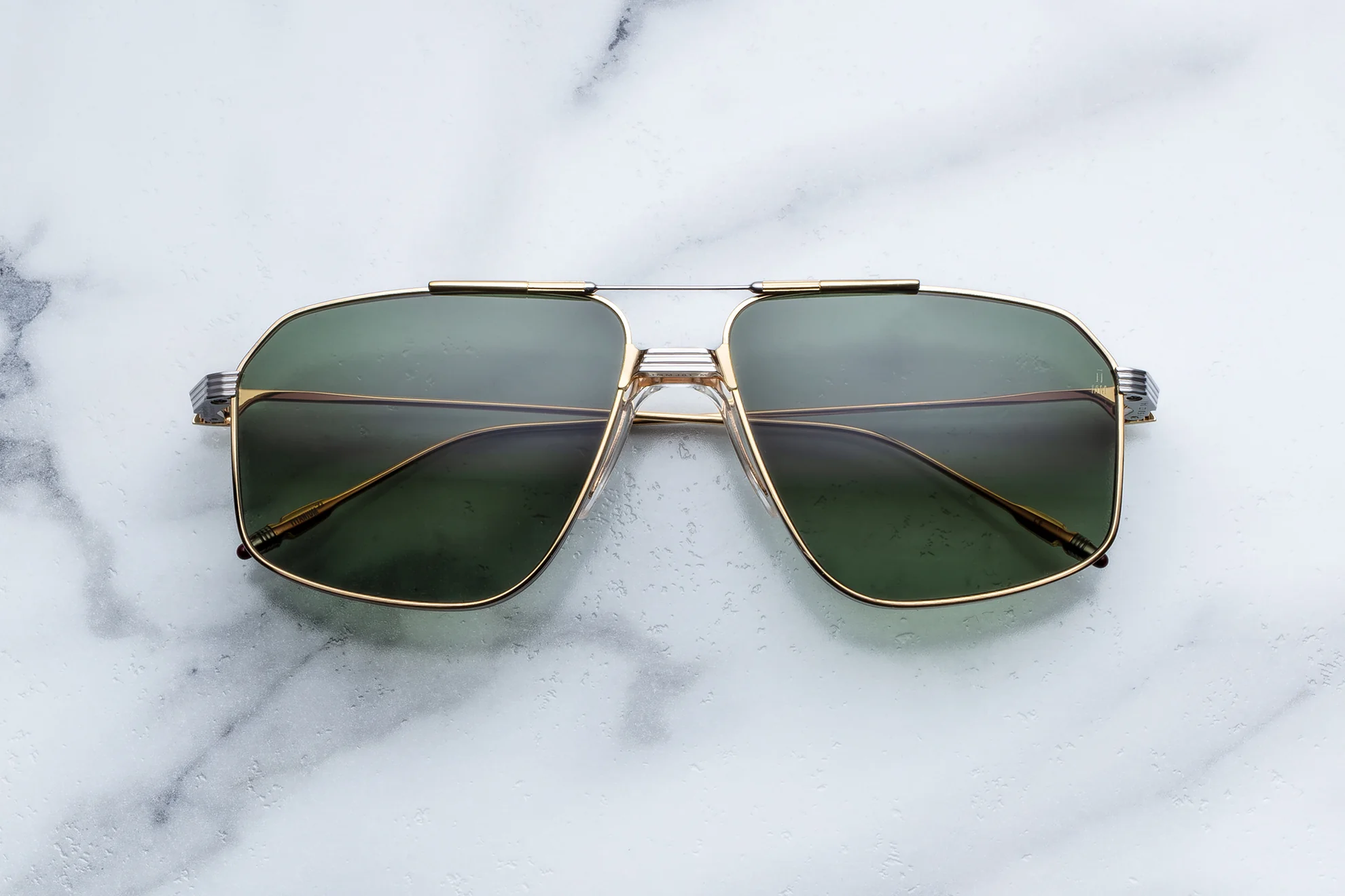 Sunglasses Model Jagger in Color Musket with Moss Gradient lenses from Jacques Marie Mage