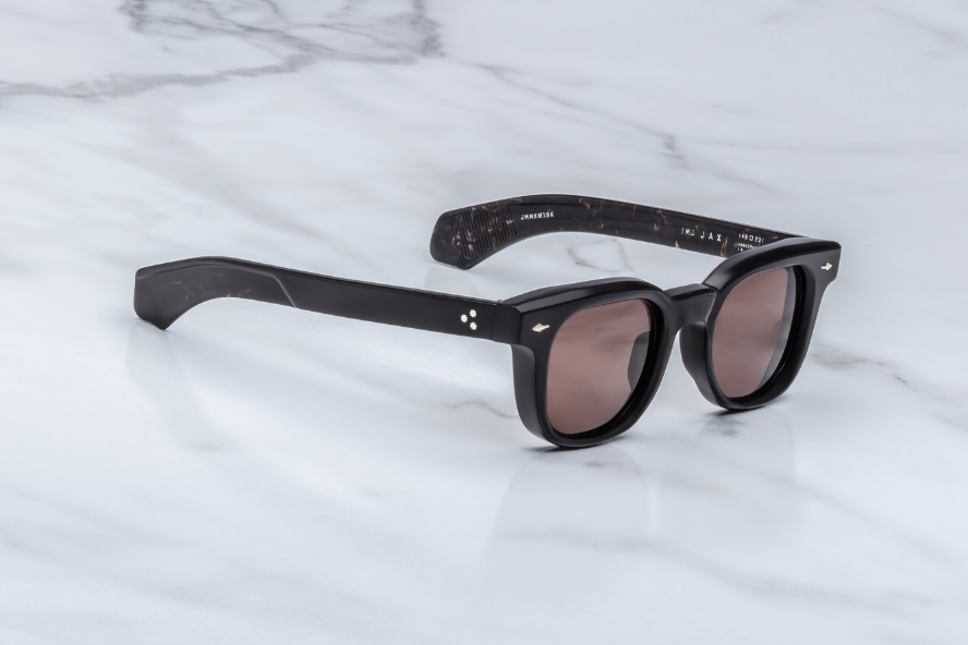 Sunglasses Model Jax in Color Willow with Deep Brown lenses from Jacques Marie Mage