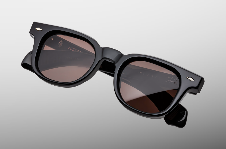 Sunglasses Model Jax in Color Willow with Deep Brown lenses from Jacques Marie Mage