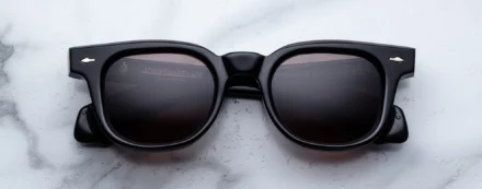 Sunglasses Model Jax in Color Willow with Deep Brown lenses from Jacques Marie Mage