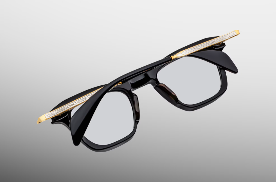 Optical Frame Model Kennedy RX in Color Noir 15 with Superlight Blue lenses from Jacques Marie Mage
