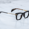 Optical Frame Model Kennedy RX in Color Noir 15 with Superlight Blue lenses from Jacques Marie Mage