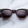 Sunglasses Model Kennedy in color Bordeaux Empire with Deep Brown lenses from Jacques Marie Mage
