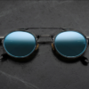 Sunglasses Model Livingston in Color Electrum with Dandelion lenses from Jacques Marie Mage's Last Frontier special collection