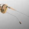 Sunglasses Model Livingston in Color Electrum with Dandelion lenses from Jacques Marie Mage's Last Frontier special collection