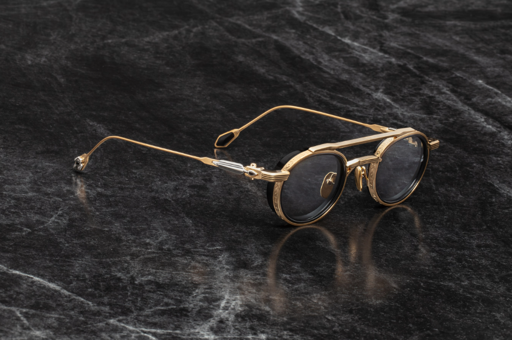 Sunglasses Model Livingston in Color Maxi with Harbor lenses from Jacques Marie Mage's Last Frontier special collection