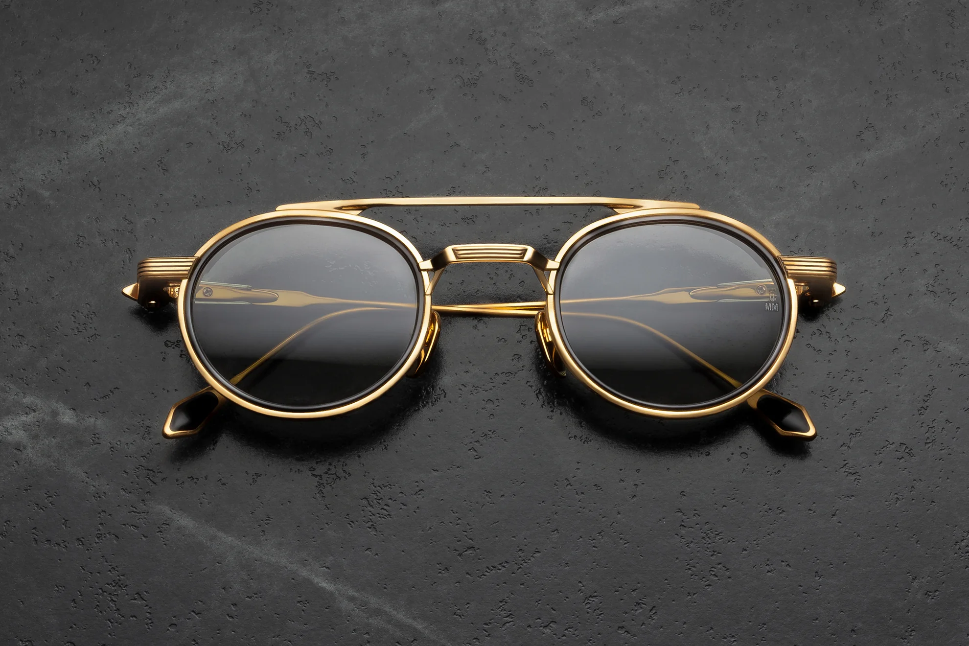 Sunglasses Model Livingston in Color Maxi with Harbor lenses from Jacques Marie Mage's Last Frontier special collection