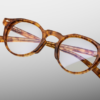 Optical Frame Model Sheridan in Color Camel with Superlight bronze lenses from Jacques Marie Mage