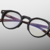 Optical Frame Model Sheridan in Color Noir X with Superlight bronze lenses from Jacques Marie Mage