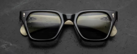 Sunglasses Model Sterett in Color Smoke with Harbor lenses from Jacques Marie Mage's Last Frontier special collection