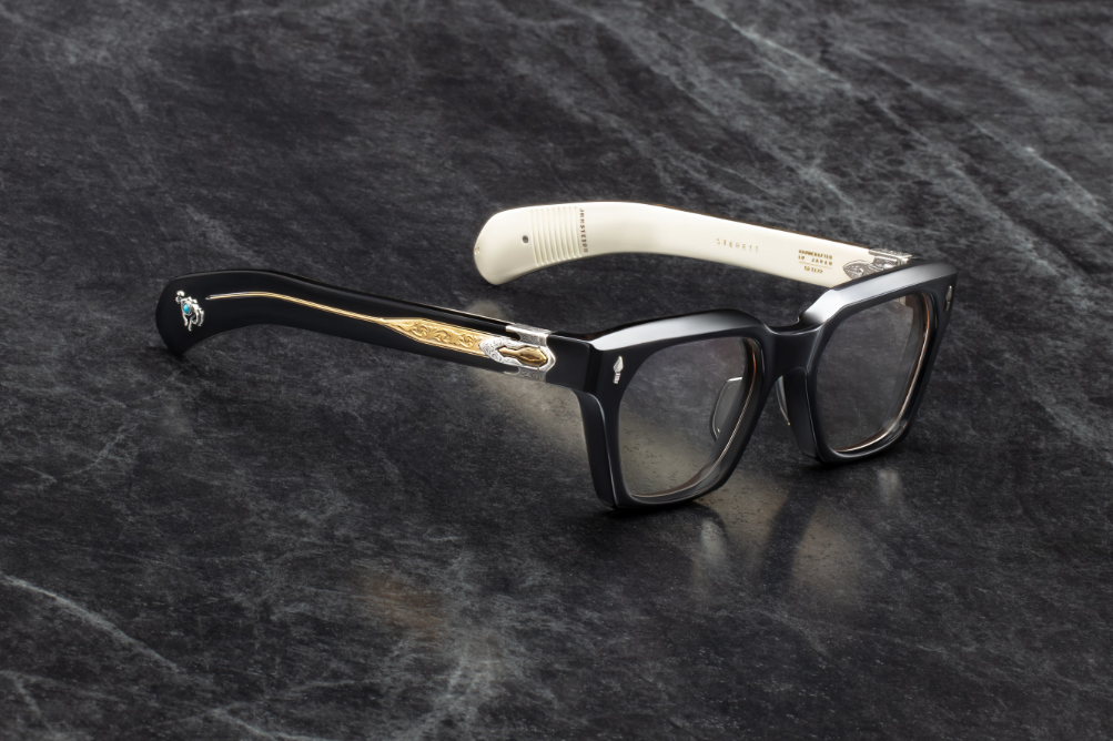 Optical Frame Model Sterett in Color Smoke with Superlight Bronze lenses from Jacques Marie Mage's Last Frontier special collection