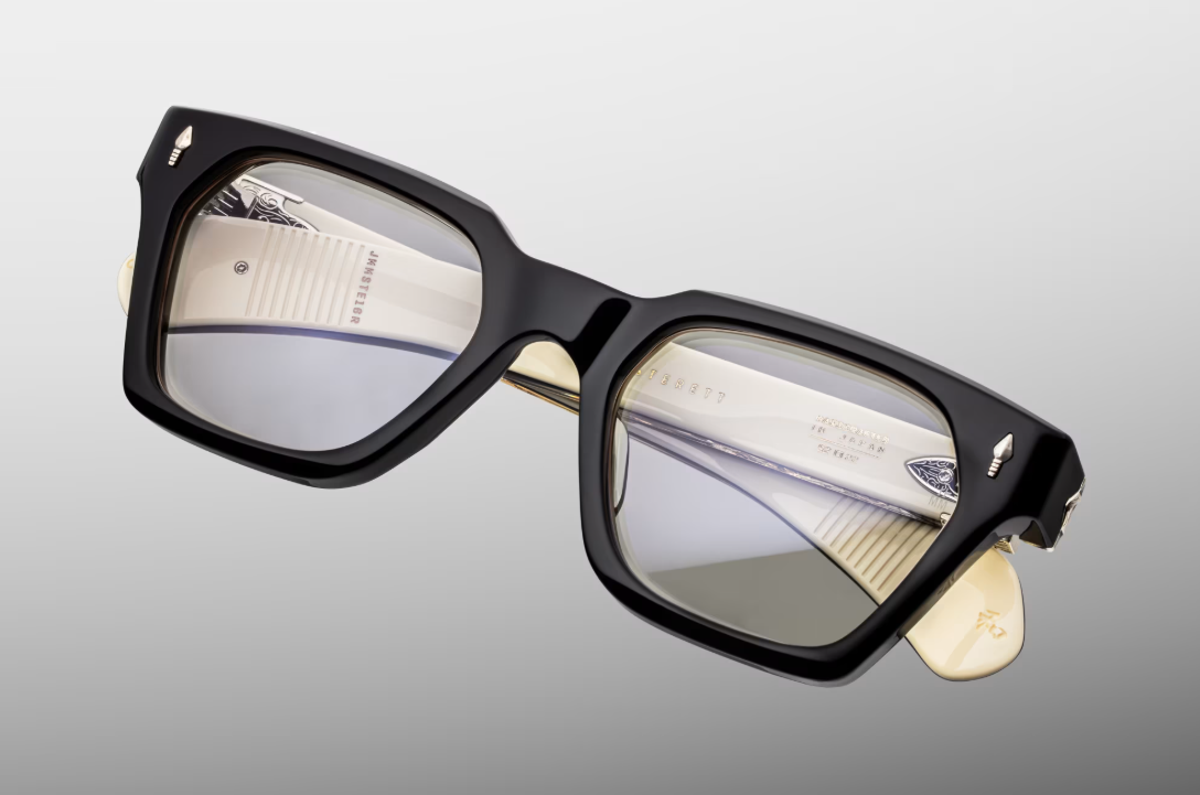 Optical Frame Model Sterett in Color Smoke with Superlight Bronze lenses from Jacques Marie Mage's Last Frontier special collection