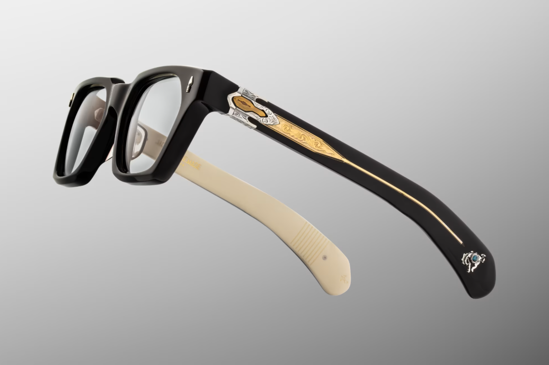 Optical Frame Model Sterett in Color Smoke with Superlight Bronze lenses from Jacques Marie Mage's Last Frontier special collection