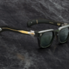 Sunglasses Model Sterett in Color Viper with Tarragon lenses from Jacques Marie Mage's Last Frontier Special collection